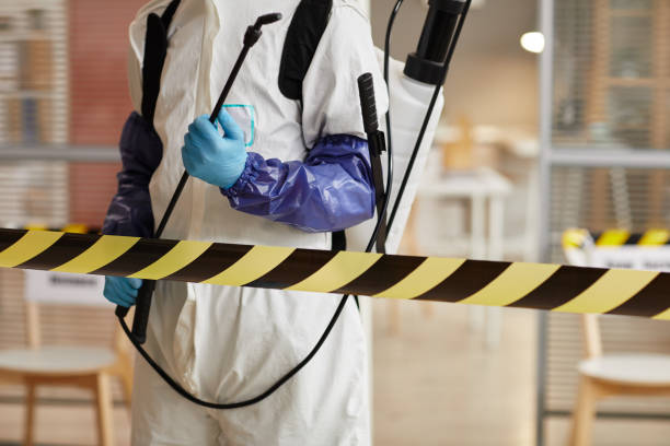 Professional Blood Cleanup technician working in Burlington, WI